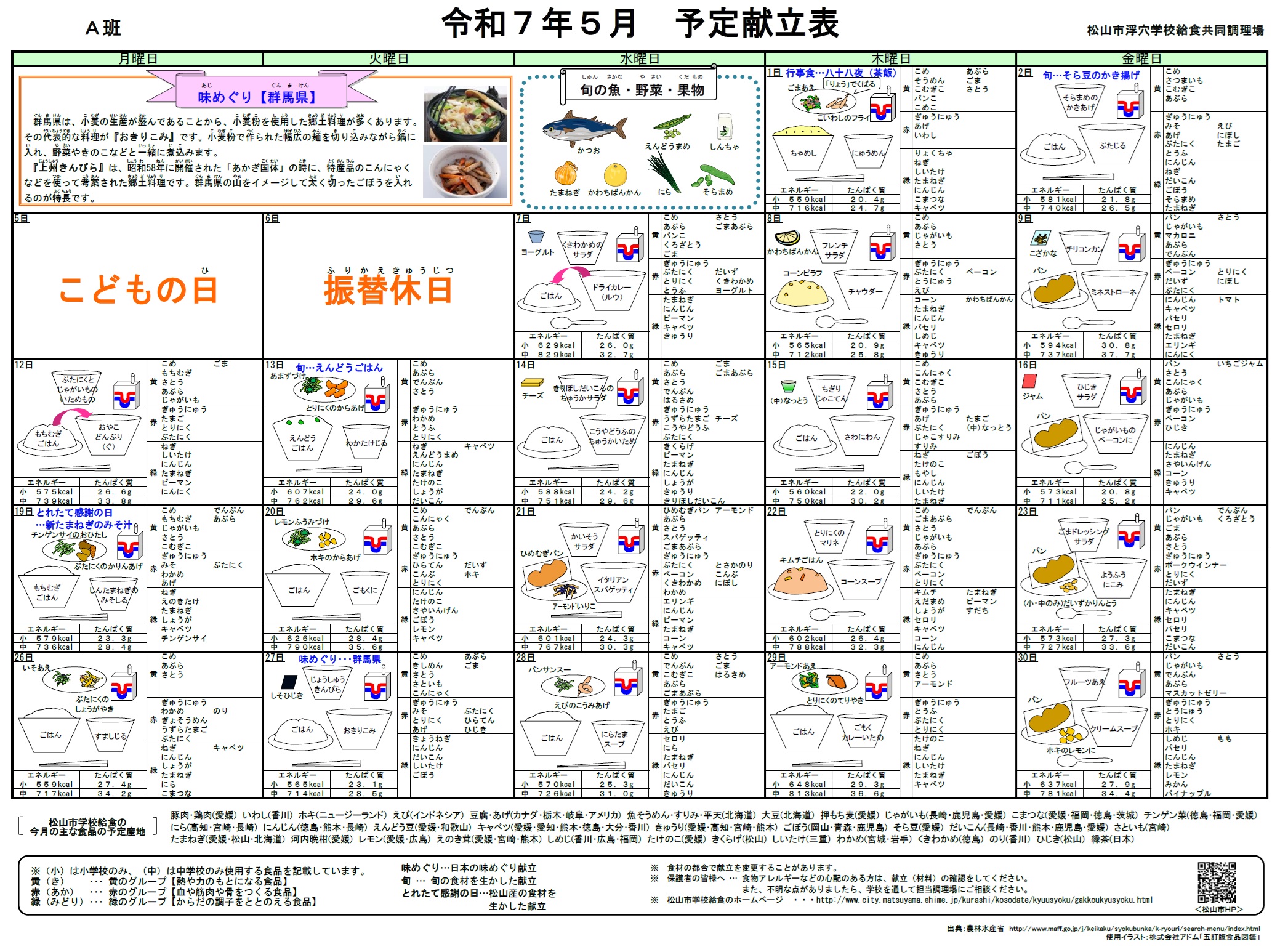 献立5